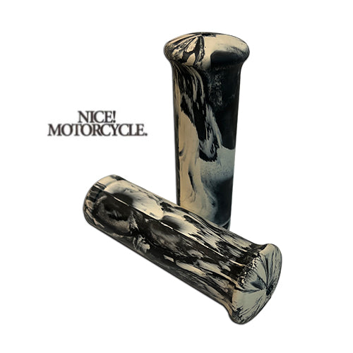 NICE MC Marble Grips Black/White