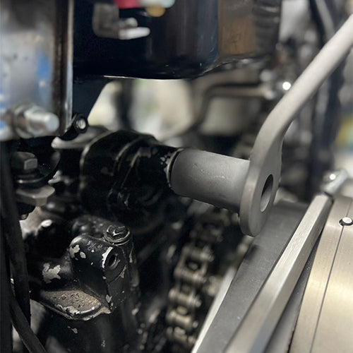 I-beam Rotary Jockey Shift Lever CHROME