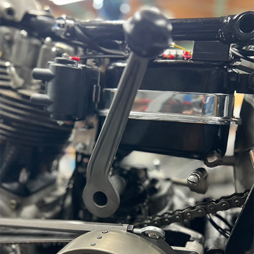 I-beam Rotary Jockey Shift Lever CHROME