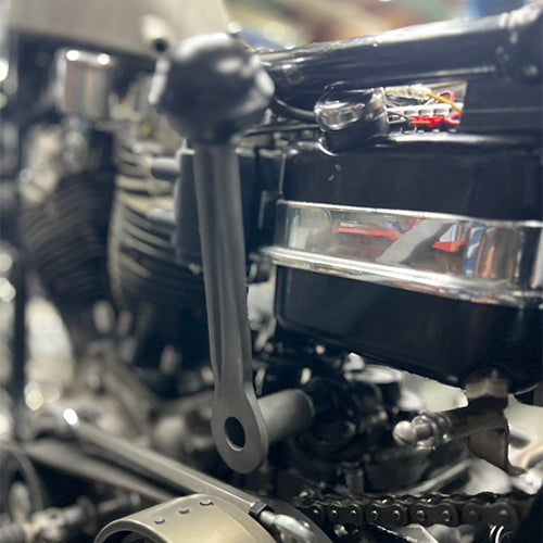I-beam Rotary Jockey Shift Lever CHROME