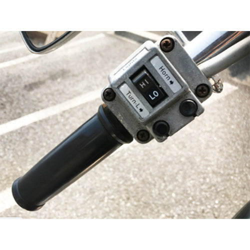 Turn signal lock push switch for 1972-81