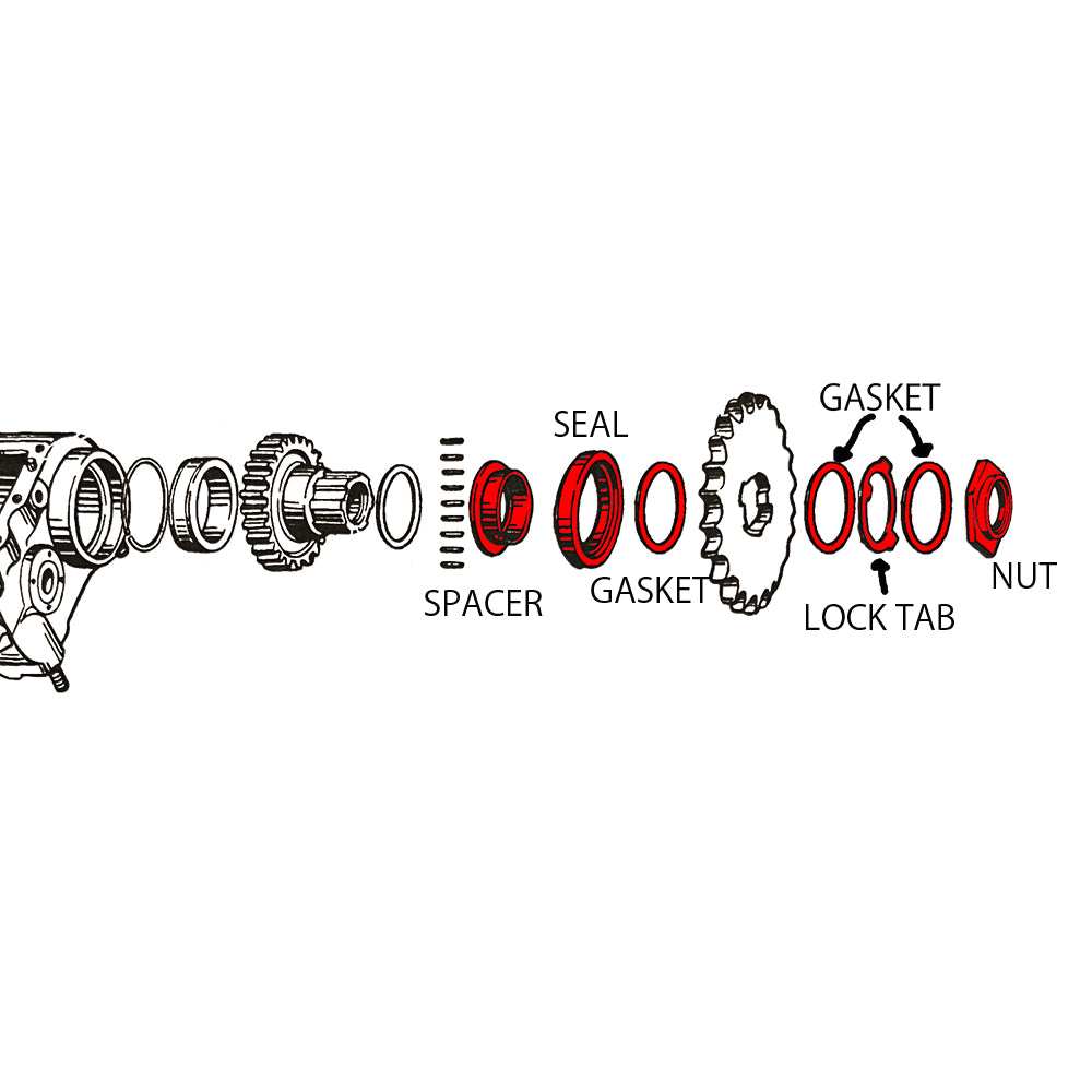 36-79 Oil Stop Spacer Kit