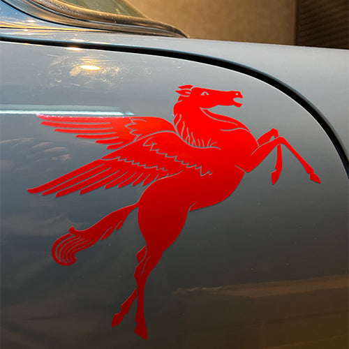 FLAT6HOLIC Racing Pegasus Cut Decal