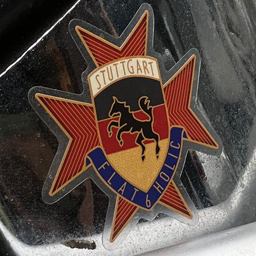 FLAT 6 HOLIC Grill badge design Sticker