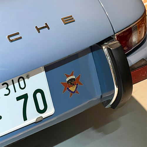 FLAT 6 HOLIC Grill badge design Sticker
