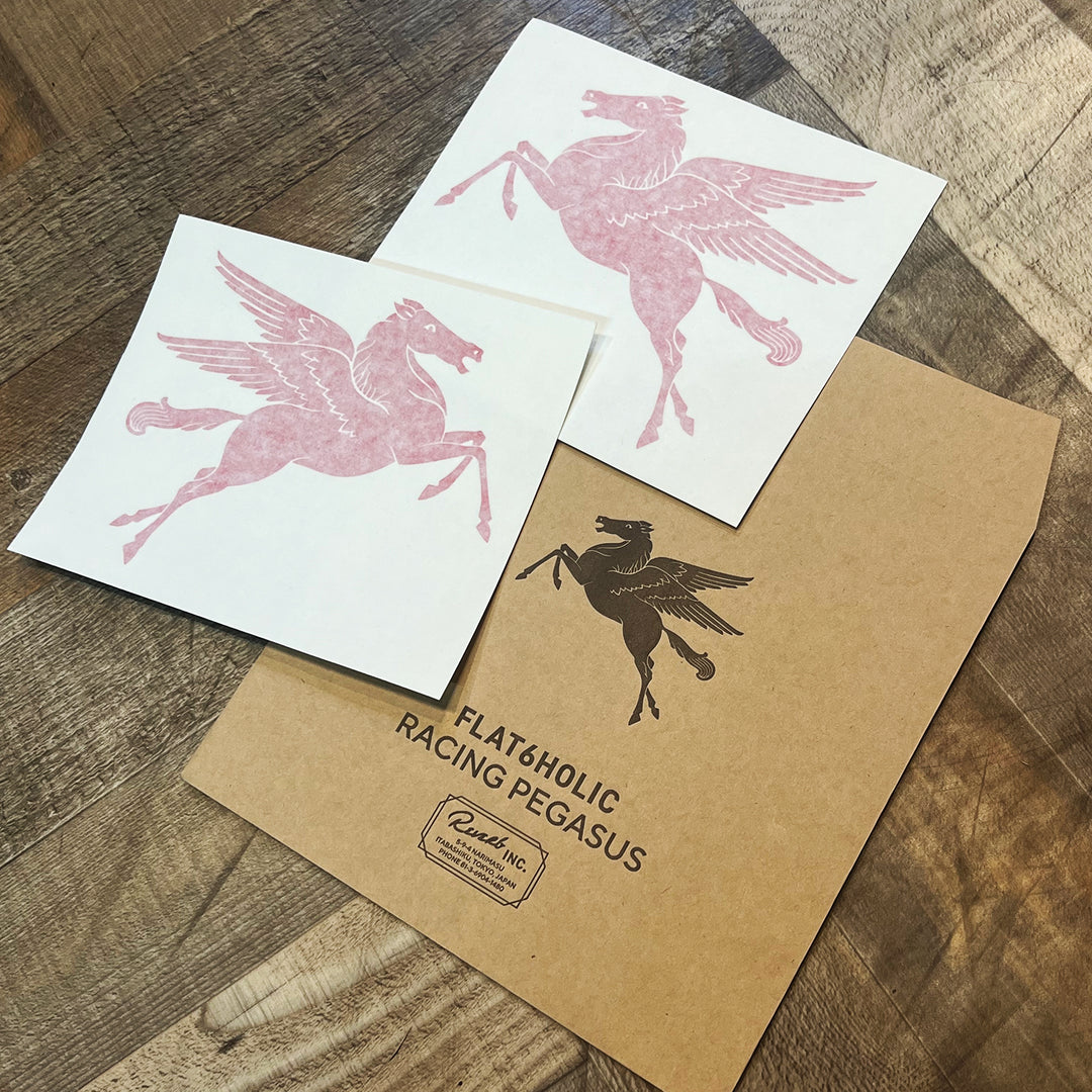 FLAT6HOLIC Racing Pegasus Cut Decal
