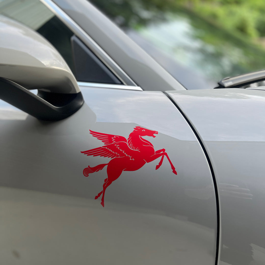 FLAT6HOLIC Racing Pegasus Cut Decal