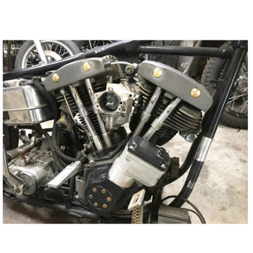 Brass rocker arm screw for SHOVELHEAD