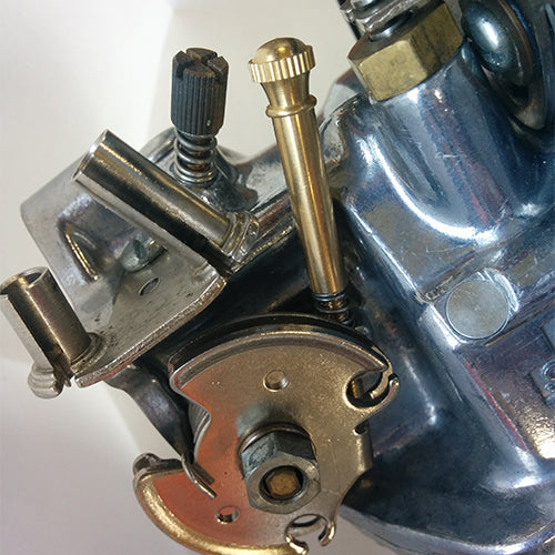 Brass idle screw for S&S E carburetor